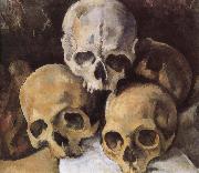 Paul Cezanne skull pyramid Sweden oil painting artist